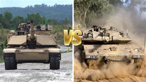 Merkava and Abrams Electronics Comparison