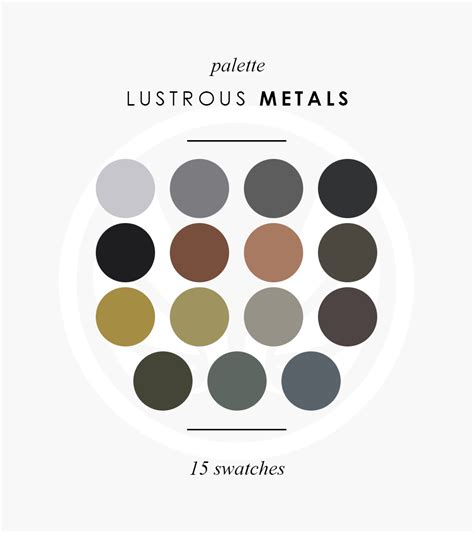 Metal Colour Palette Design Guide