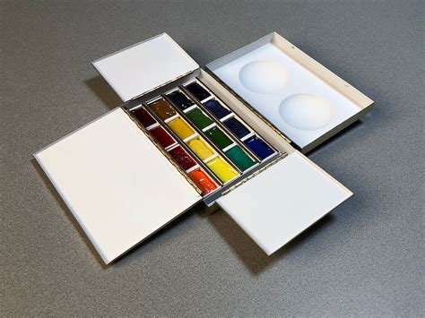 Metal Watercolor Palette 2