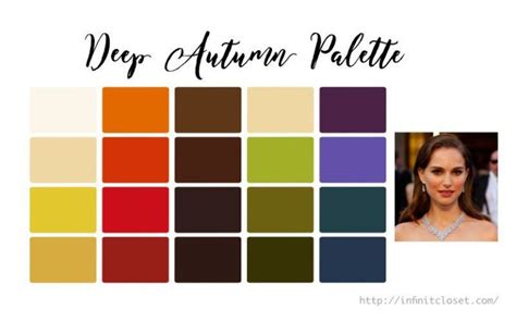 Metallic Accents for Dark Autumn Palette