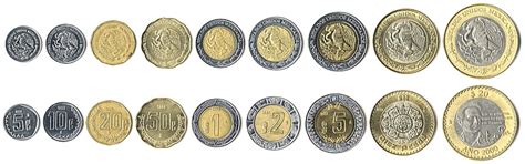 Mexican coin denominations