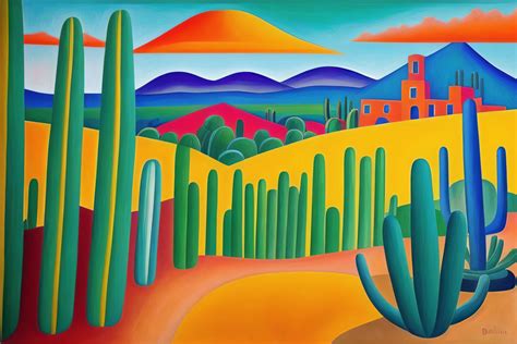 Mexican Colors in Art