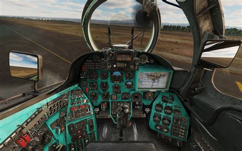 Mi 24 Helicopter Cockpit