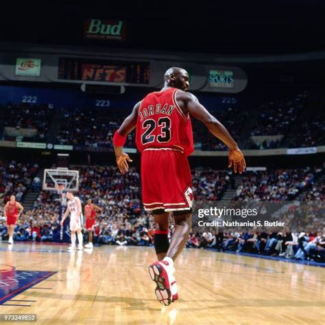 Michael Jordan walking in the city