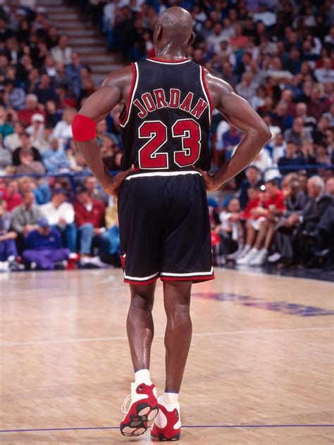 Michael Jordan walking in Paris