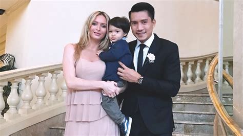 Michela Cazzola and James Yap