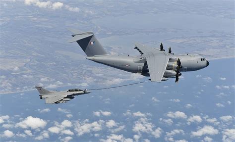 Mid-Air Refueling in Progress