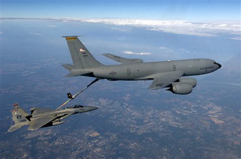 Mid-Air Refueling in Progress