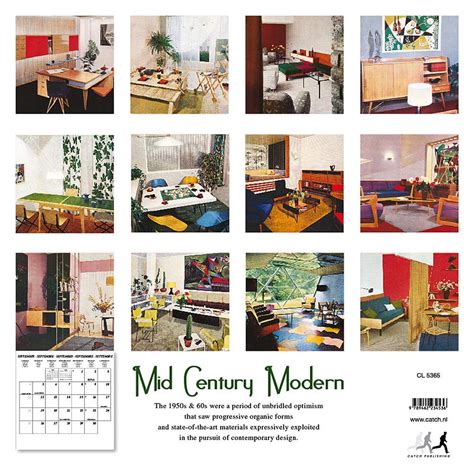 Mid Century Modern Calendar Trends