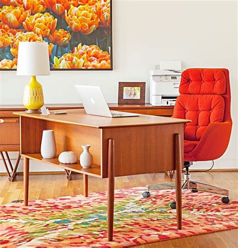 Mid Century Modern Office Decor