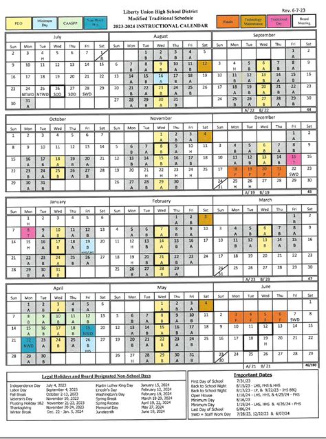 Middle College Calendar Guide Introduction