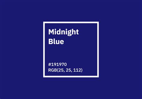 Midnight Blue Color