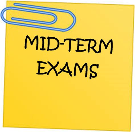 Midterm and Final Exams