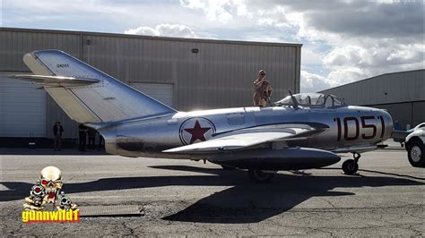 Mig-15 in flight