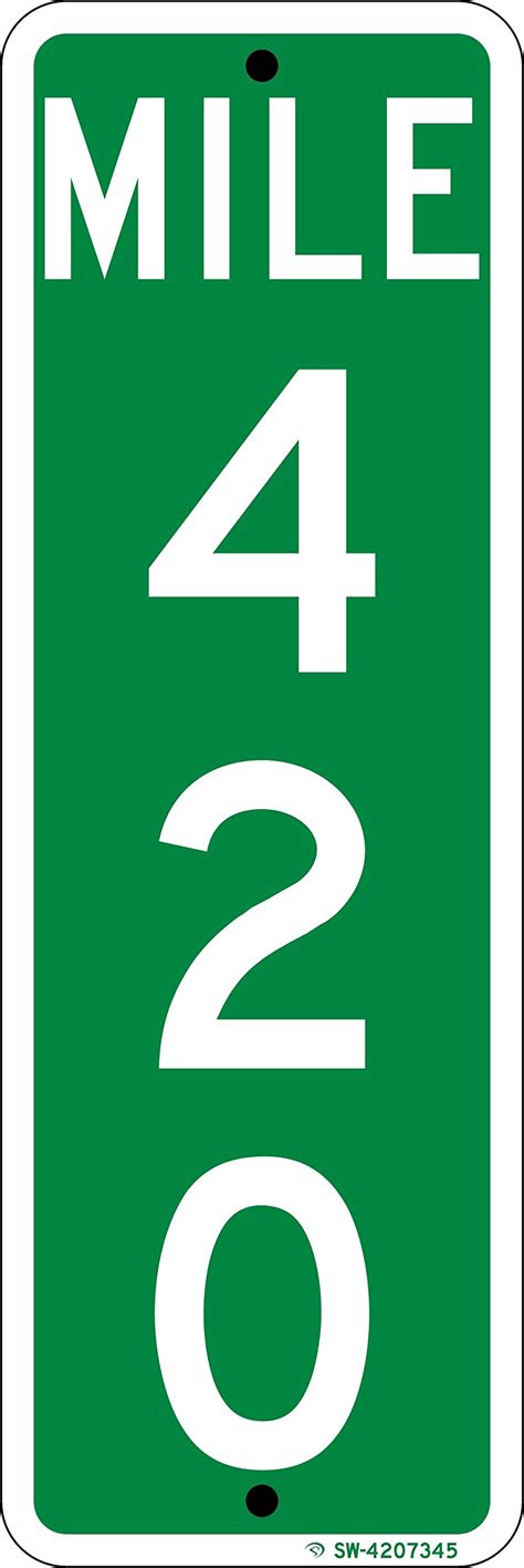 Mile marker