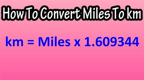 Miles to Kilometers Conversion Platform