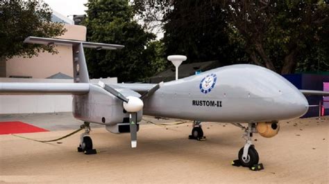 Military Drone on the Ground