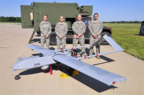 Military Drone with Advanced Sensors