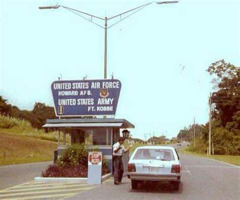 Military Operations at Howard Air Force Base