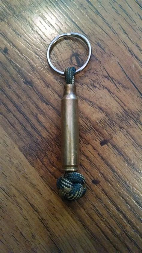 Military Shell Casing Keychain