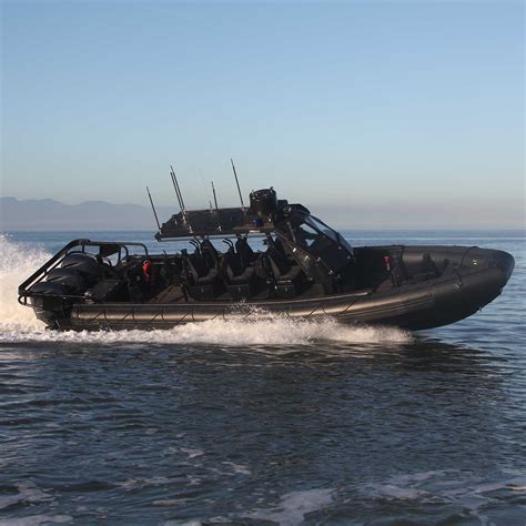 Military Zodiac Boats in Rescue Operations