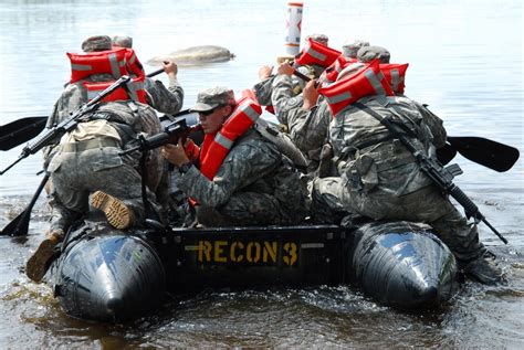 Military Zodiac Boats in Exercises