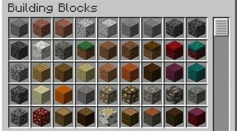 Minecraft Building Blocks