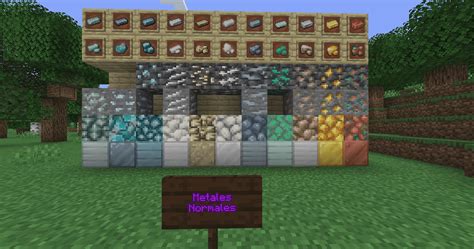 Minecraft Metallic Color Palette