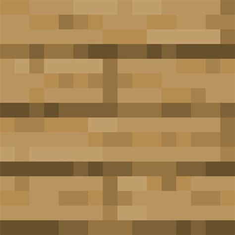 Minecraft Oak Wood Planks