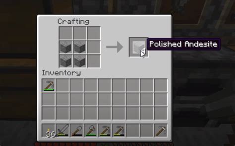 Minecraft Polished Andesite