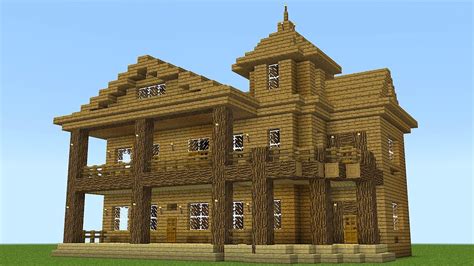 Wooden Minecraft build