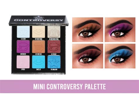 Mini Controversy Palette Eyeshadows