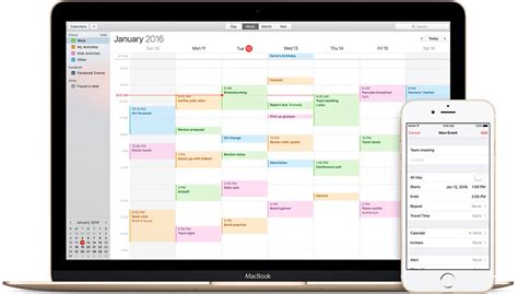 Mini Mac Calendar Privacy