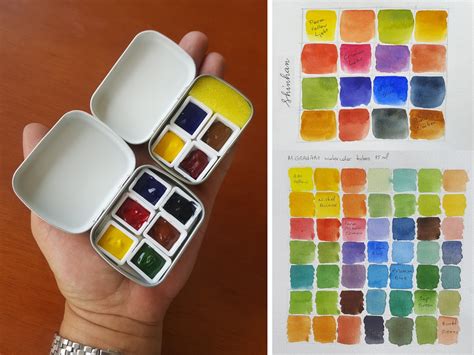 Mini Palette Watercolor Inspiration 1