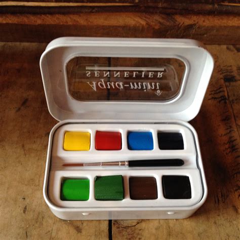 Mini Watercolor Palette for Sketching and Painting