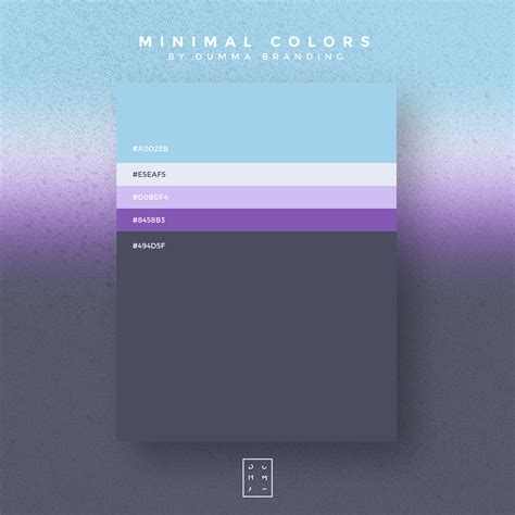 Minimal Color Palette Example 5