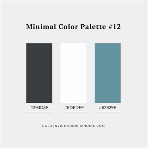 Minimal Color Palettes