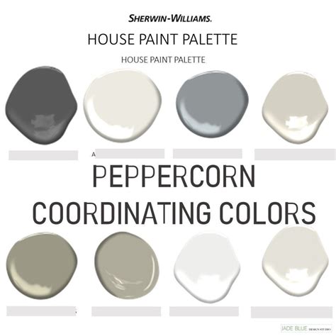 Minimalist Chic Peppercorn Color Palette