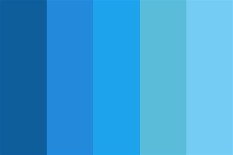 Minimalist Water Palette Colors