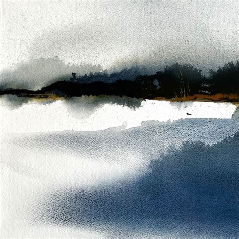 Minimalist Watercolor Painting 7