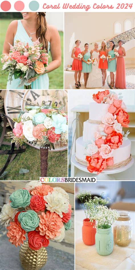 Mint Green and Coral Pastel Color Palette