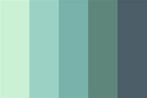 Minty fresh color palette