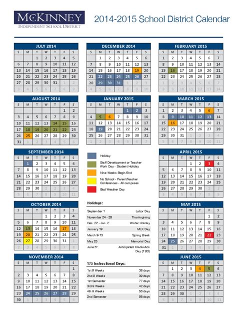 Misd Calendar Image 1