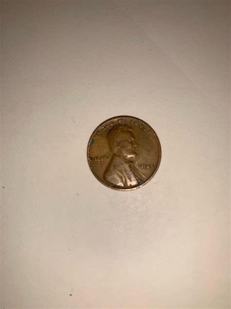 Misprinted Date on 1945 Penny