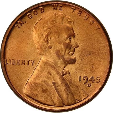 Misprinted Date on 1945 Penny