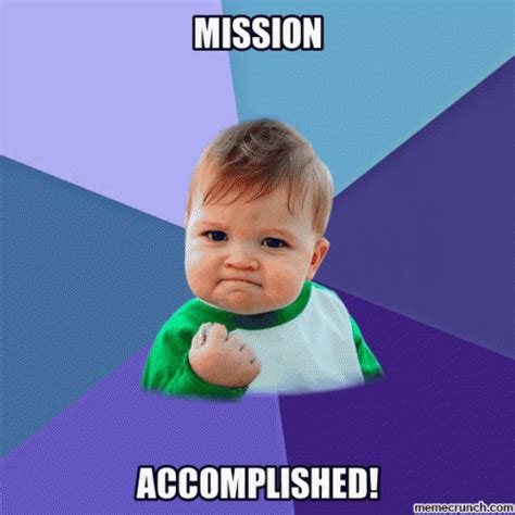 Mission Accomplished Meme Popularity