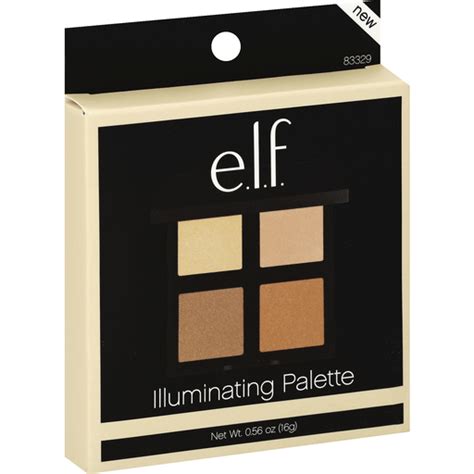 Mixing ELF Illuminating Palette with other products