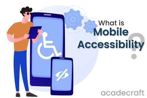 Mobile accessibility image