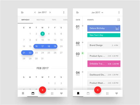 Mobile Calendar Access