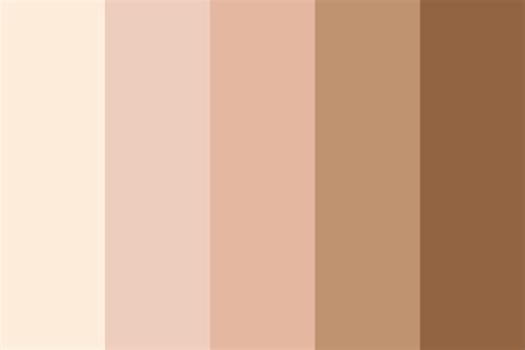 Mocha Brown Palette